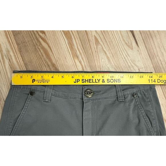 V CHRISTINA Sage Green 4-Pocket Jeans Stretch Sage Green Size 2 EUC. - Picture 3 of 12